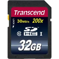 Transcend Sdhc 32gb Class 10 Minneskort