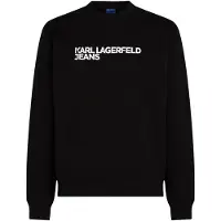 Karl lagerfeld JEANS Sweatshirt svart / vit
