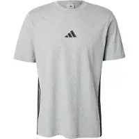 Adidas T-shirt gråmelerad / vit