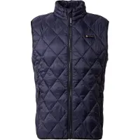 Superdry för män. M5012143A Fuji Lite Vest marinblå (XL), Casual, Nylon, Marino