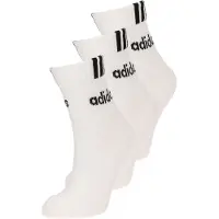 Adidas Sportsockor '3-Stripes Linear' svart / vit