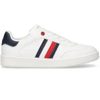 Tommy Hilfiger Flag Contrast Heel Trainers