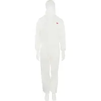 3M 4520L - Overall - L - vit, grönt band på svart - PPE Category III, Type 5/6