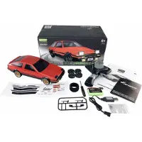 Amewi 1:18 RC modellbil Elektrisk Gatumodell AE86 Sprinter Trueno Scale Drift Röd Borst motor Bakhjulsdrift (2WD) RtR 2,4 GHz inkl. batteri och laddningskabel