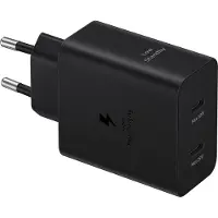 Samsung EP-T5020 - Strömadapter - 50 Watt - 3 A - SFC 2.0, PD 3.0 (USB-C) - på kabel: USB-C - svart