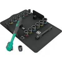 Wera Verktygspaket 8100 SB 12 Zyklop Comfort; 3/8''; 16 st.