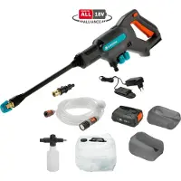 Gardena Portabel tvätt AquaClean 24/18V P4A; 18 V; 1x2,5 Ah batt.
