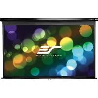 Elite Screens Manual Series M92UWH - Projektorduk - 92 (234 cm) - 16:9 - Matte White