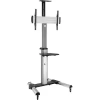 Roline TV-golvstativ 94,0 cm (37) - 177,8 cm (70) Golvstativ, Justerbar i höjd, Tiltbar, Vridbar