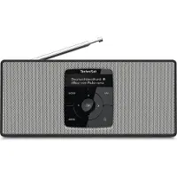 Technisat Fickradio DIGITRADIO 2 S DAB+, FM Väckningsfunktion, uppladdningsbart Svart, Vit