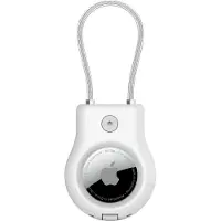 Belkin - Fodral för airtag - vit - för Apple AirTag