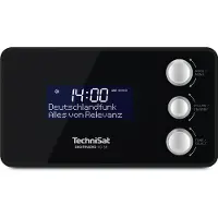 Technisat Klockradio DIGITRADIO 50 SE DAB, DAB+, FM Väckningsfunktion Svart