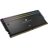 Corsair Dominator Titanium RGB - DDR5 - sats - 64 GB: 2 x 32 GB - DIMM 288-pin - 6400 MHz / PC5-51200 - CL32 - 1.4 V - ej buffrad - svart