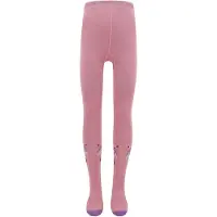 Ewers Strumpbyxa 'Einhorn' beige / guld / fuchsia / rosa