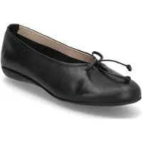Wonders för kvinnor. A-61172_3465_5792 Celestina läderballerinas svart (36), Hud, Karta, Ingen, Casual