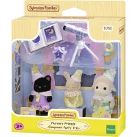 Sylvanian Families - Nursery Friends - Sleepover Party Trio - 57 - - One Size - Leksaksfigur