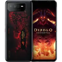 Asus ROG Phone 6 - Diablo Immortal Edition - 5G pekskärmsmobil - dual-SIM - RAM 16 GB / Internal Memory 512 GB - OLED-skärm - 6.78" - 2448 x 1080 p...