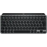 Logitech Master Series MX Keys Mini for Mac - Tangentbord - compact - bakgrundsbelyst - trådlös - Bluetooth LE - QWERTY - USA, internationellt - rymdgrå