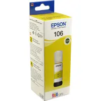 Epson 106 (C13T00R440) gul bläckrefill (original)
