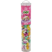 Plus plus Gå - 200 st. - Candy Car - - One Size - Klossar