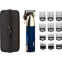 BaByliss Sladdlös hårklippare - - E992E Super-X Metal - 3 timmars batteritid - Guld & Marinblå Utgåva
