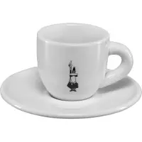 Bialetti Moka kopp Istituzionale vit, porslin