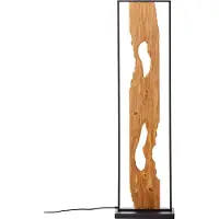 Brilliant Golvlampa Chaumont, Ljust trä, Vardagsrum / matsal, Trä, Golvlampa