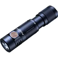 Fenix E05R FEE05R-Schwarz LED Ficklampa Uppladdningsbara batteri 400 lm 24 g