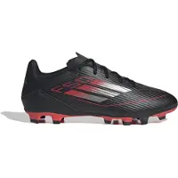 Adidas F50 Club Fxg Stealth Victory - Svart/silver/lucid Red, storlek 44