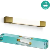 Philips Rover 8720169299498 LED-badrumstakbelysning 5 W Varmvit Guld