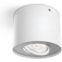 Philips Dimbar LED Phase tak-/väggspotlight, Utanpåliggande spotlight, Glödlampan/-lamporna kan inte bytas ut, 1 lampor, LED, 4,5 W, 2700 K