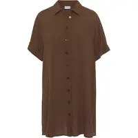 LASCANA Blus mörkbrun