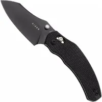 Kizer Cutlery Vanguard Bulldog V3672A1 PVD Nitro-V, Black Aluminium pocket knife, O.SHO design