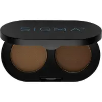 Sigma Beauty Color + Shape Ögonbrynsduo - Palett för naturliga ögonbryn - Mörk och ljus brynpuder