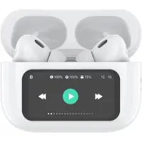 Ginza.se Celly: Hörlurar In-Ear TWS ANC ENC LED Sound LED Vit