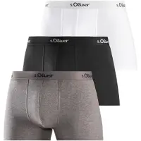 s.Oliver Boxershorts marinblå / vit