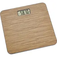 TFA-Dostmann 50.1013.08, Elektronisk personvikt, 150 kg, Brun, Rektangel, Plast, LCD