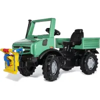 Rolly Toys Unimog Mercedes-Benz trampbil med vinsj