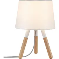 Paulmann Neordic Berit 79646 Bordsbelysning LED E27 20 W Vit, Trä