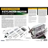 Franzis Kunskapspaket 4-Cylindrig Motor