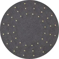 Star Trading Julgransmatta Granne Ø80cm | grå []