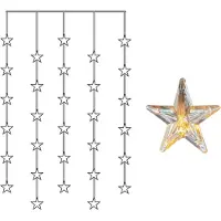 Star Trading Ljusgardin Star Curtain | varmvit | 0.9m x 1.2m []