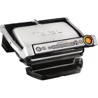 Tefal OptiGrill+ GC712D34 - Grill - elektrisk - 600 cm2 - silver
