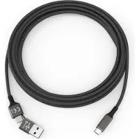 Smrter USB-kabel USB 2.0 USB-C-kontakt, USB-C-kontakt 1.00 m Flerfärgad SMRTER_SPEEDY_C_BK