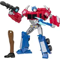 Nobrand Deluxe Earthspark Optimus Prime Class-figur