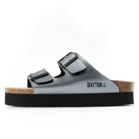 Bayton Pantolette 'Japet' silver