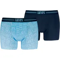 Levi's Boxershorts - 2-pack - Blue Kombination - - S - Small - Boxershorts