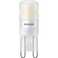 Philips - LED-glödlampa - form: kapsyl - glaserad finish - G9 - 1.9 W (motsvarande 25 W) - klass E - varmt vitt ljus - 2700 K (paket om 3)