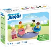 Playmobil Junior - Talkarusell - 71701 - 5 Delar - - One Size - Leksaker