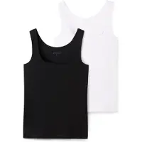 Tom Tailor Topp svart / vit